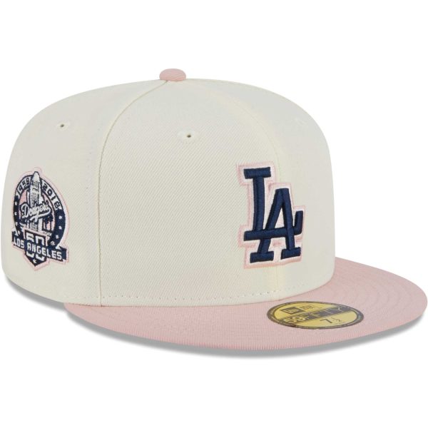 LA Dodgers Jerseys Store – mens los angeles dodgers new era whitepink chrome rogue 59fifty fitted hat Baseball Jerseys and Hats