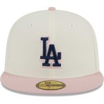 LA Dodgers Jerseys Store – mens los angeles dodgers new era whitepink chrome rogue 59fifty fitted hat Baseball Jerseys and Hats