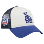 LA Dodgers Jerseys Store – mens los angeles dodgers new era whiteroyal checkered flag a-frame trucker 9forty adjustable hat Baseball Jerseys and Hats