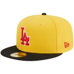 LA Dodgers Jerseys Store – mens los angeles dodgers new era yellowblack grilled 59fifty fitted hat Baseball Jerseys and Hats