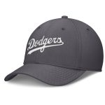 LA Dodgers Jerseys Store – mens los angeles dodgers nike gray swoosh performance flex hat Baseball Jerseys and Hats