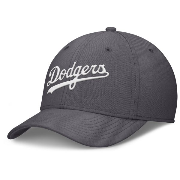 LA Dodgers Jerseys Store – mens los angeles dodgers nike gray swoosh performance flex hat Baseball Jerseys and Hats