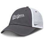LA Dodgers Jerseys Store – mens los angeles dodgers nike gray wordmark club adjustable trucker hat Baseball Jerseys and Hats
