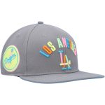 LA Dodgers Jerseys Store – mens los angeles dodgers pro standard gray washed neon snapback hat Baseball Jerseys and Hats