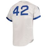 LA Dodgers Jerseys Store – mens brooklyn dodgers jackie robinson mitchell  ness gray cooperstown collection authentic jersey Baseball Jerseys and Hats