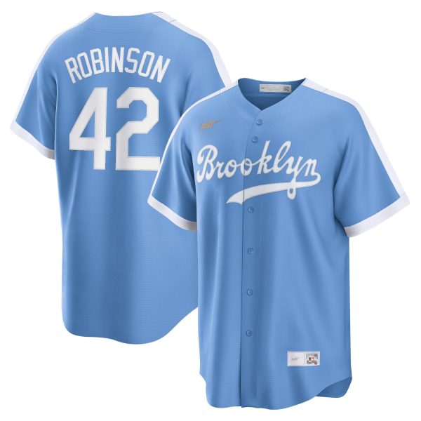 LA Dodgers Jerseys Store – mens brooklyn dodgers jackie robinson nike light blue alternate cooperstown collection player jersey Baseball Jerseys and Hats