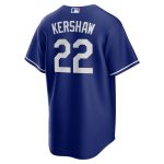 LA Dodgers Jerseys Store – mens los angeles dodgers clayton kershaw nike royal alternate replica player name jersey Baseball Jerseys and Hats