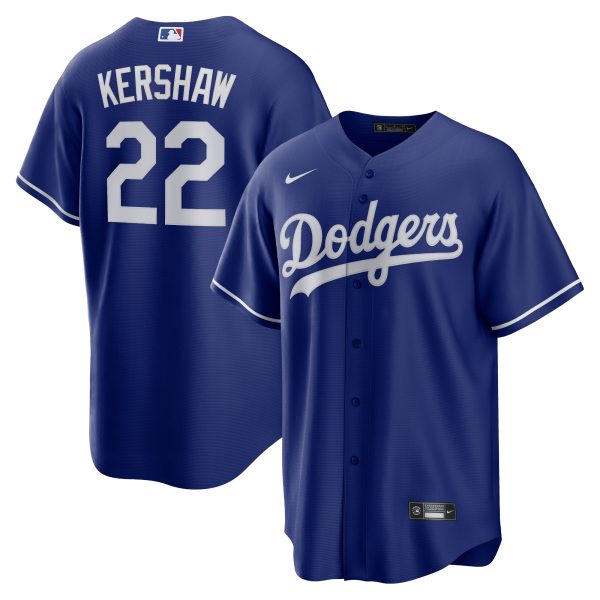 LA Dodgers Jerseys Store – mens los angeles dodgers clayton kershaw nike royal big  tall alternate replica player jersey Baseball Jerseys and Hats