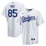 LA Dodgers Jerseys Store – mens los angeles dodgers dustin may nike white home replica jersey Baseball Jerseys and Hats