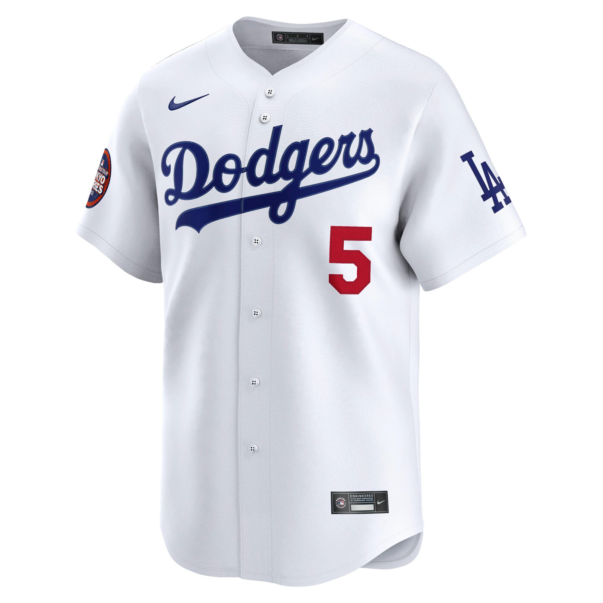 LA Dodgers Jerseys Store – mens los angeles dodgers freddie freeman nike white 2025 mlb world tour tokyo series home limited player jersey Baseball Jerseys and Hats