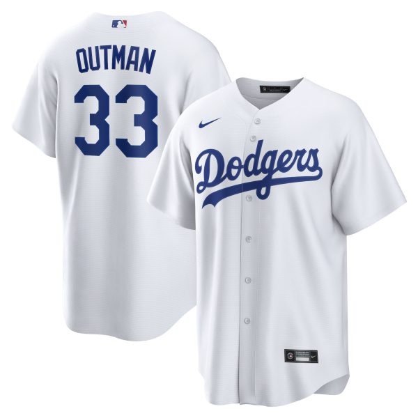 LA Dodgers Jerseys Store – mens los angeles dodgers james outman nike white replica player jersey Baseball Jerseys and Hats