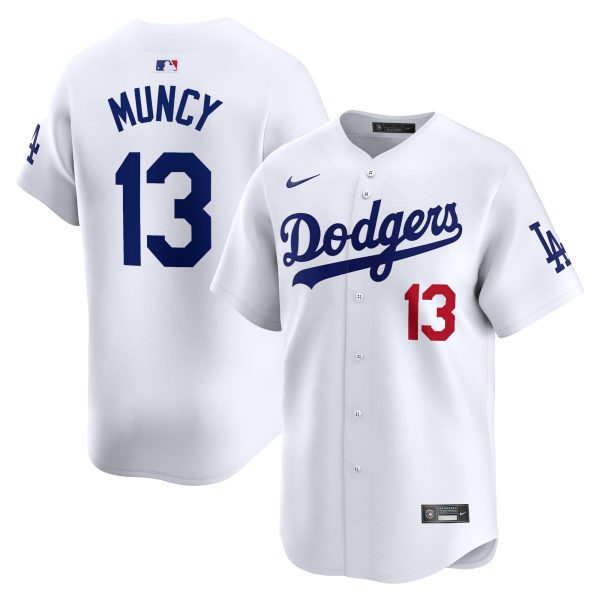 LA Dodgers Jerseys Store – mens los angeles dodgers max muncy nike white home limited player jersey Baseball Jerseys and Hats