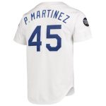 LA Dodgers Jerseys Store – mens los angeles dodgers pedro martinez mitchell  ness white 1993 cooperstown collection home authentic jersey Baseball Jerseys and Hats