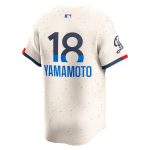 LA Dodgers Jerseys Store – mens los angeles dodgers yoshinobu yamamoto nike cream 2024 city connect limited player jersey Baseball Jerseys and Hats
