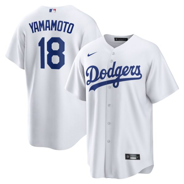 LA Dodgers Jerseys Store – mens los angeles dodgers yoshinobu yamamoto nike white home replica player jersey Baseball Jerseys and Hats