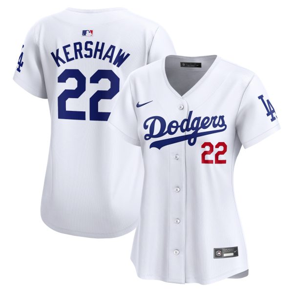 LA Dodgers Jerseys Store – womens los angeles dodgers clayton kershaw nike white home limited player jersey Baseball Jerseys and Hats
