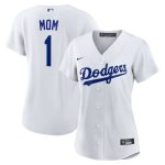LA Dodgers Jerseys Store – womens los angeles dodgers nike white 1 mom home replica jersey Baseball Jerseys and Hats