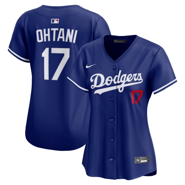 LA Dodgers Jerseys Store – womens los angeles dodgers shohei ohtani nike royal alternate limited player jersey Baseball Jerseys and Hats