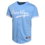 LA Dodgers Jerseys Store – youth brooklyn dodgers jackie robinson nike light blue cooperstown collection limited player jersey Baseball Jerseys and Hats