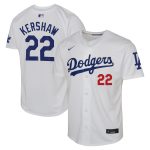 LA Dodgers Jerseys Store – youth los angeles dodgers clayton kershaw nike white home limited jersey Baseball Jerseys and Hats