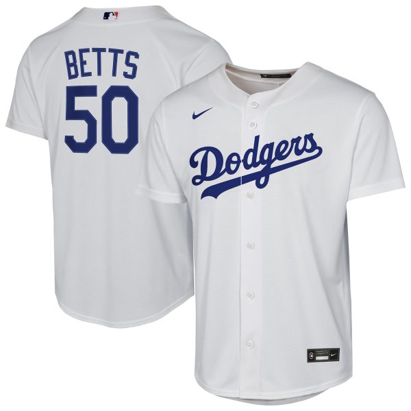 LA Dodgers Jerseys Store – youth los angeles dodgers mookie betts nike white home replica player jersey Baseball Jerseys and Hats