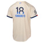 LA Dodgers Jerseys Store – youth los angeles dodgers yoshinobu yamamoto nike cream 2024 city connect limited player jersey Baseball Jerseys and Hats